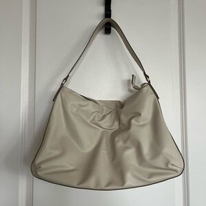 Uniqlo Faux Leather Puffy Bag